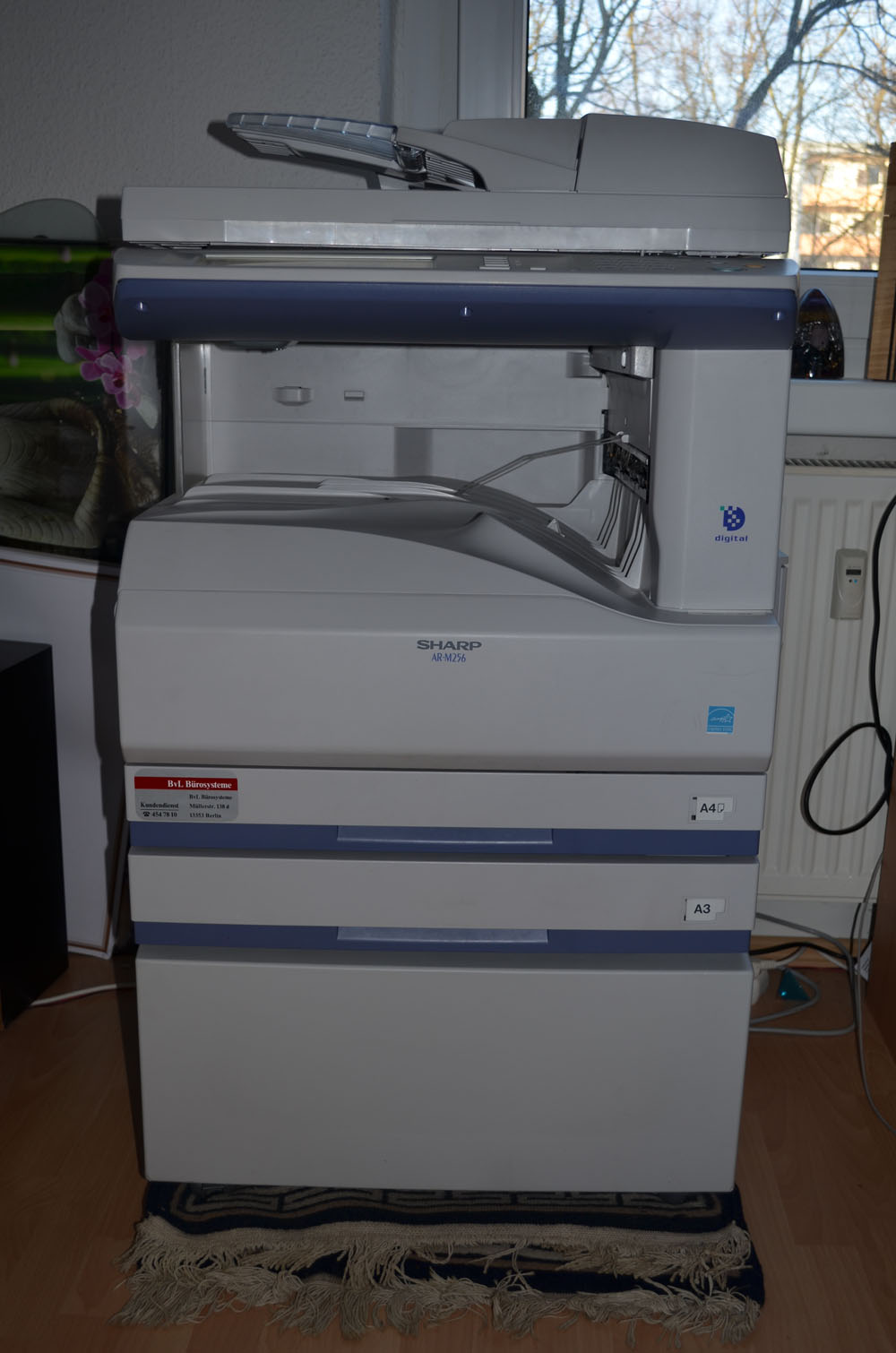 LASER DRUCKER KOPIERER SCANNER FAXEN SHARP AR M256 AR M256